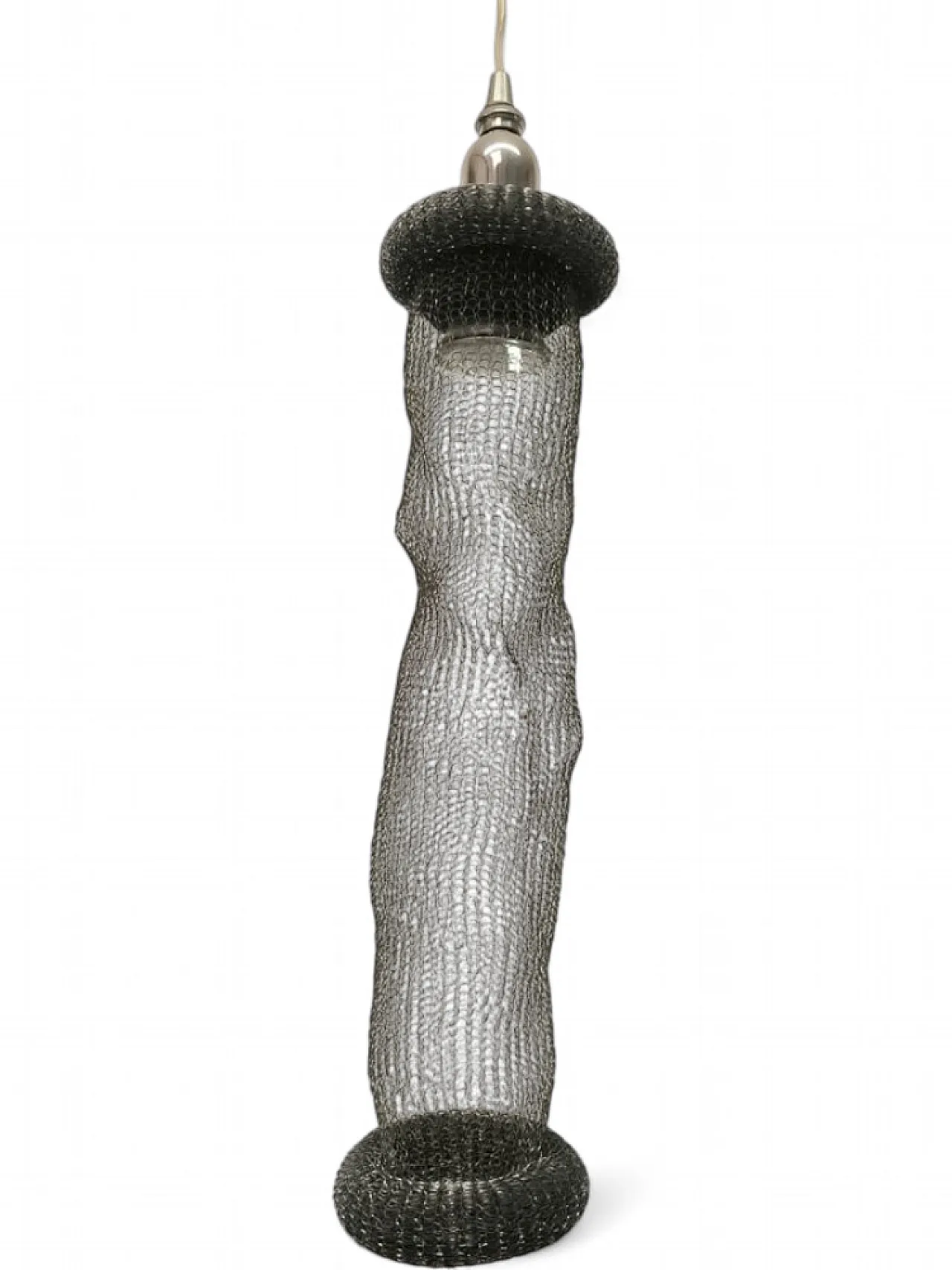 Lampada a sospensione in metallo di Lamp International, anni '90 12