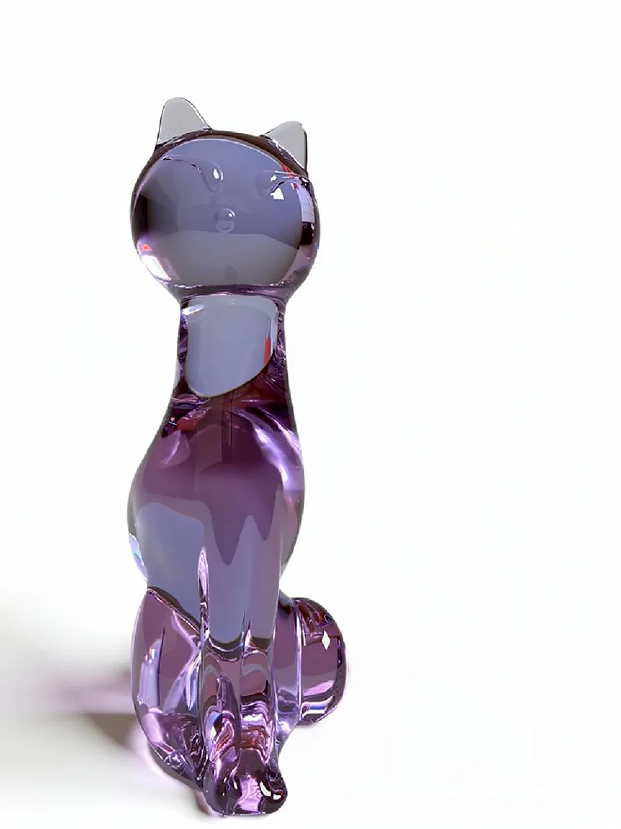 Cat, Murano glass sculpture, 1960s 2