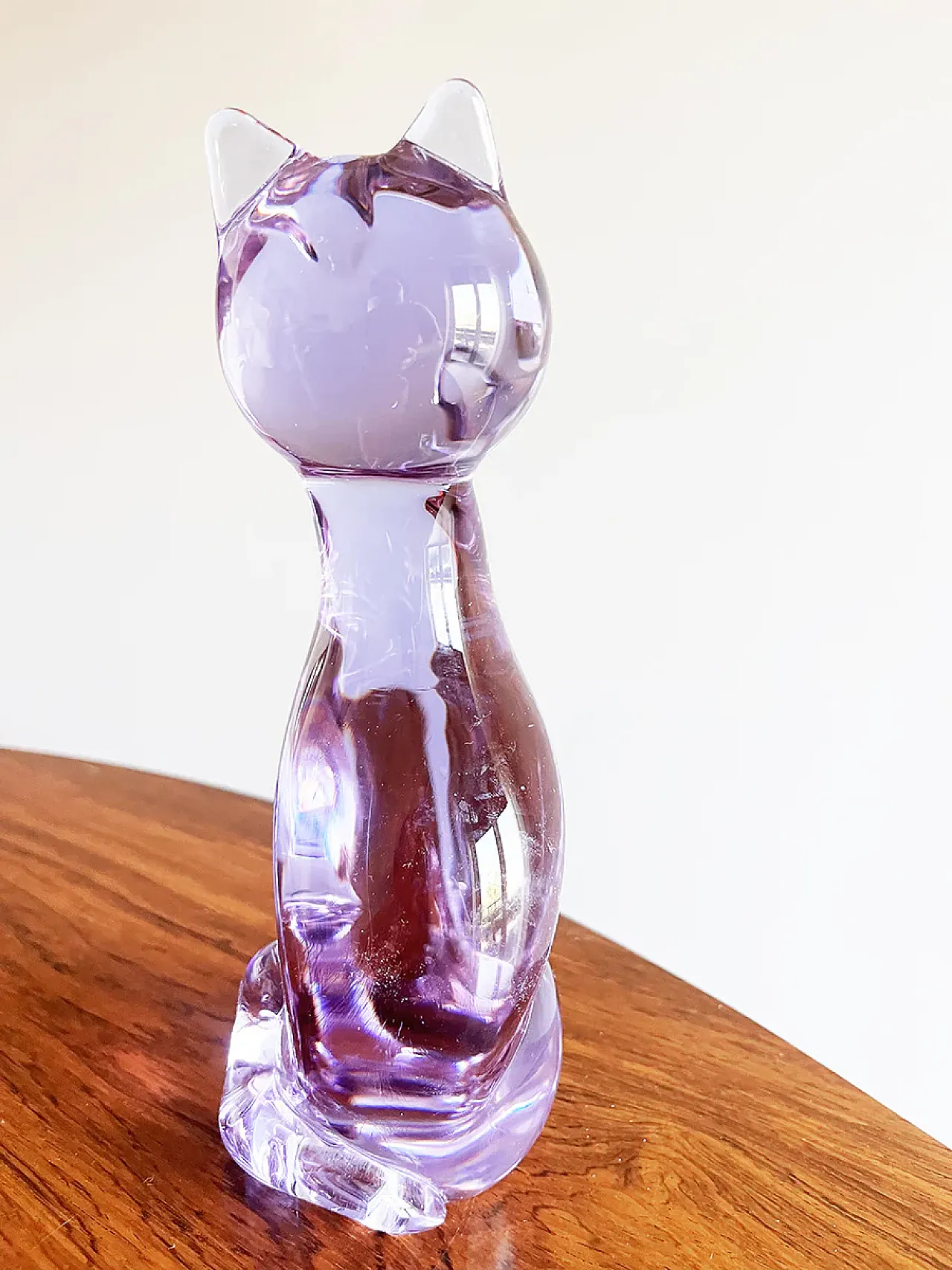 Cat, Murano glass sculpture, 1960s 3