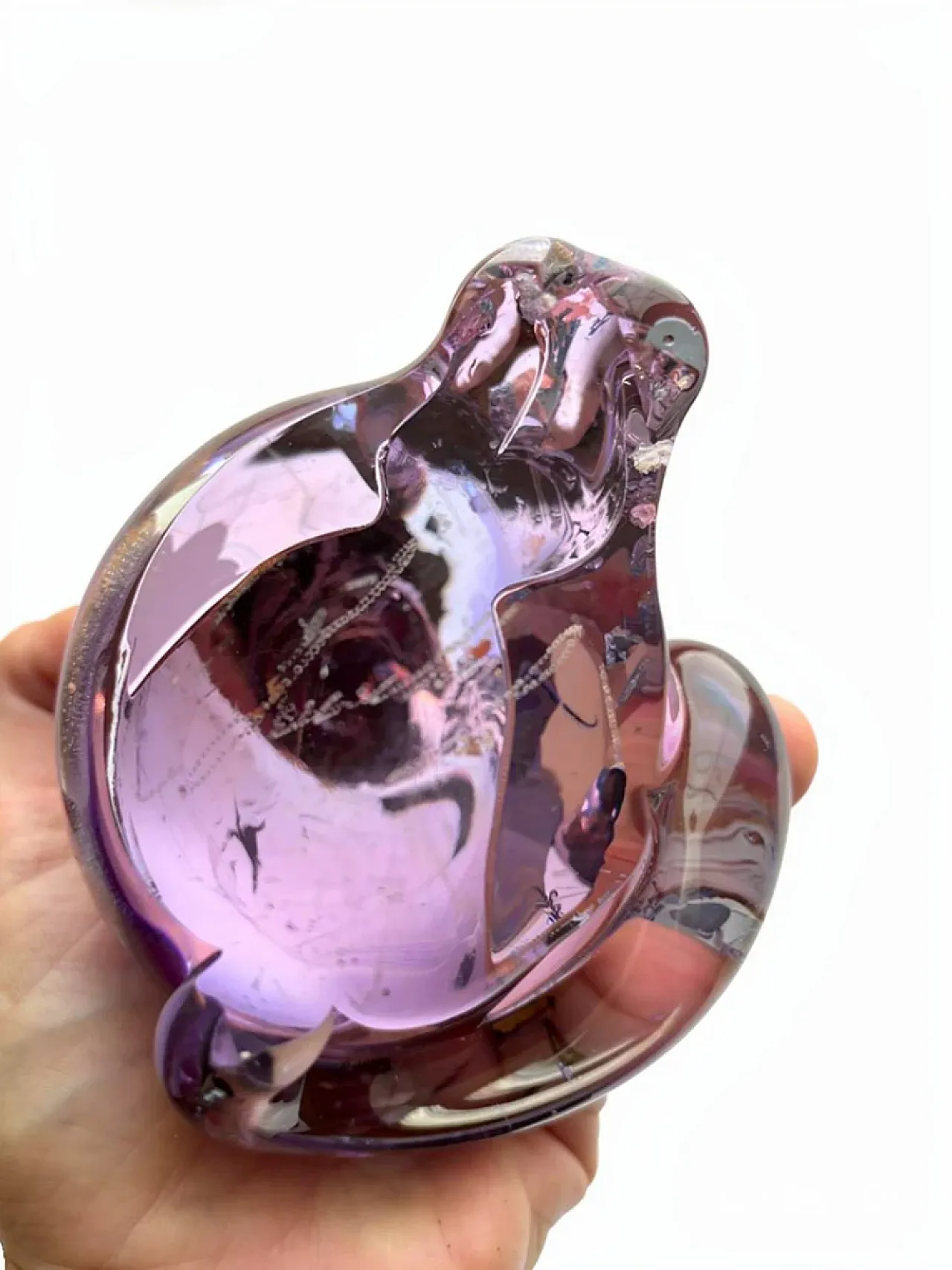 Cat, Murano glass sculpture, 1960s 5