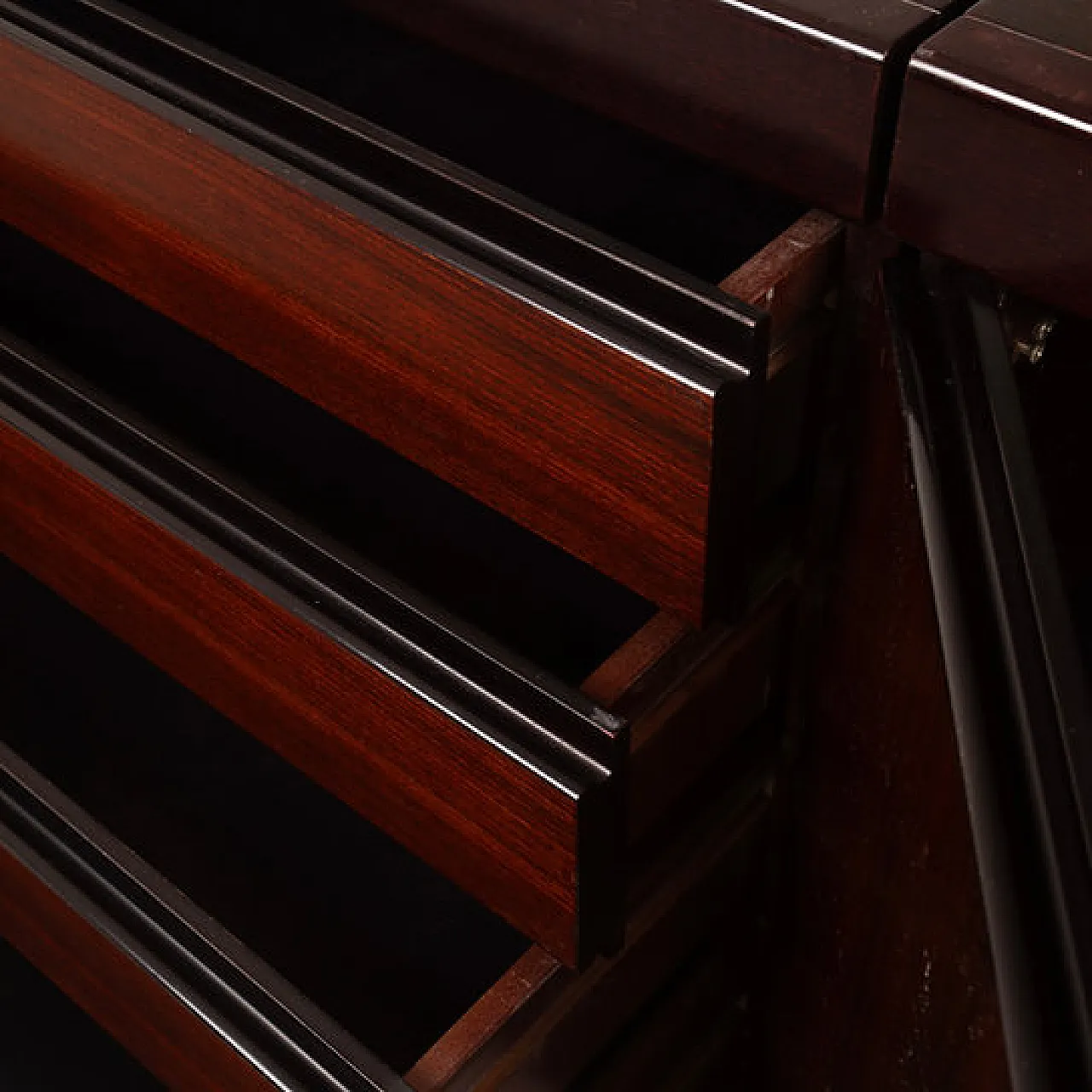 Credenza modulare S11 in palissandro Angelo Mangiarotti, anni '60 2