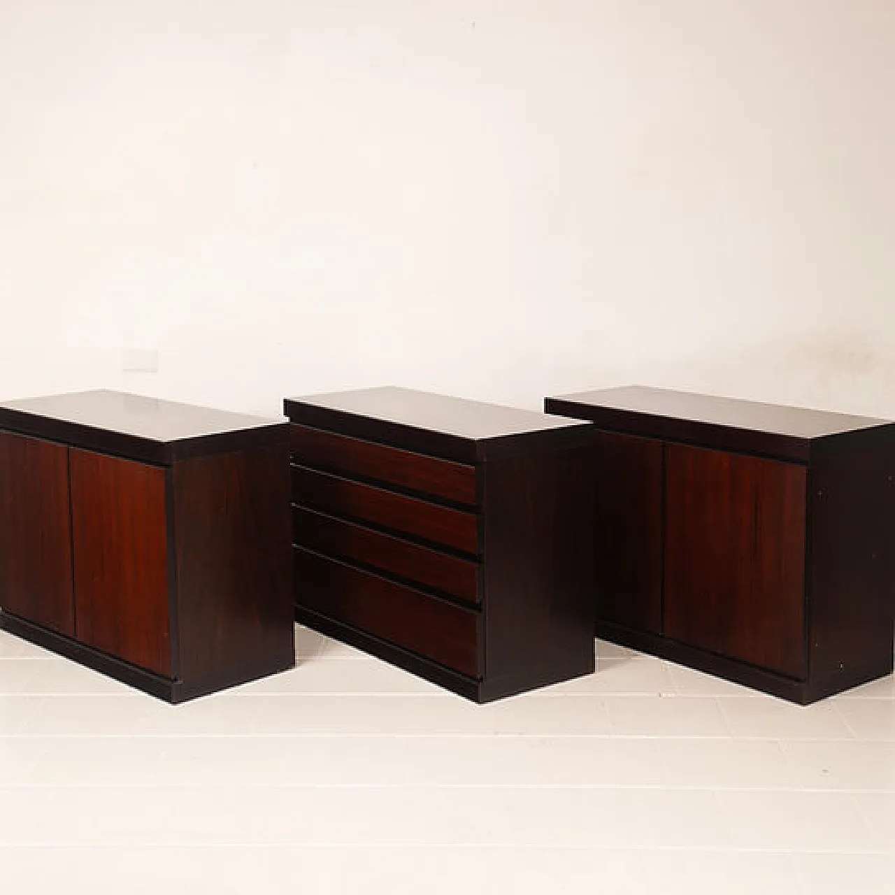 Credenza modulare S11 in palissandro Angelo Mangiarotti, anni '60 4