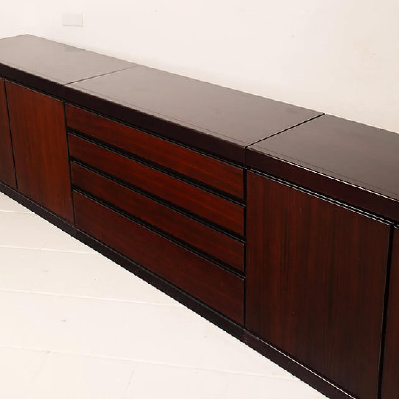 Credenza modulare S11 in palissandro Angelo Mangiarotti, anni '60 8