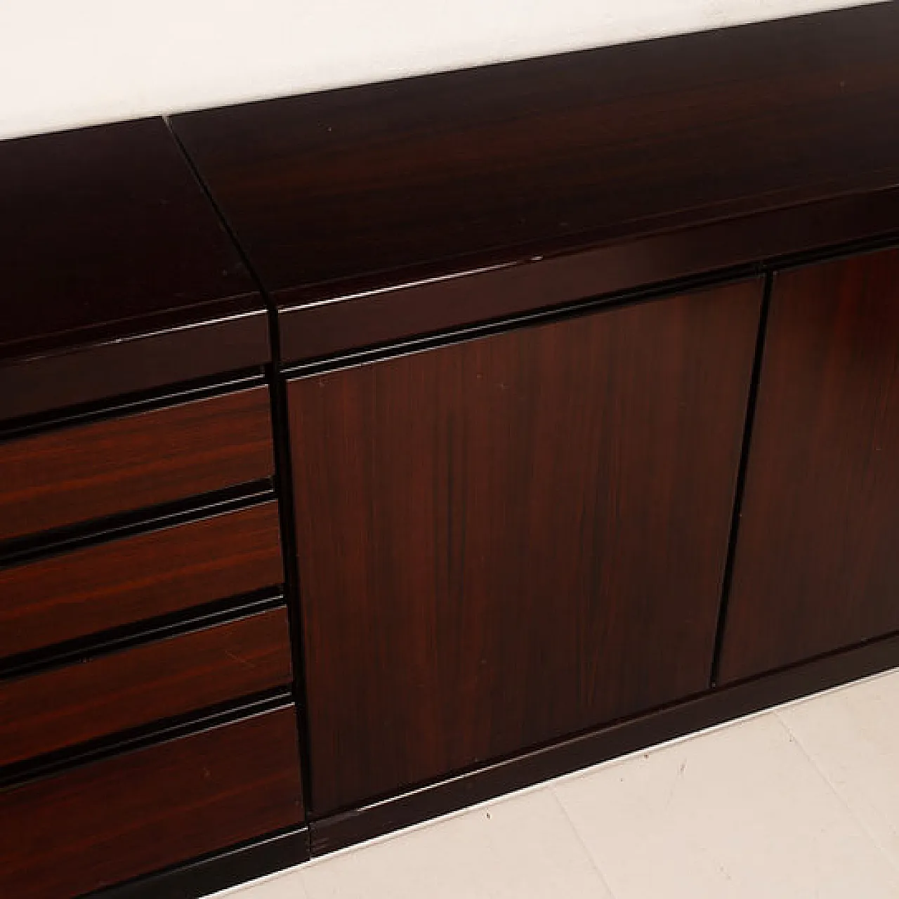 Credenza modulare S11 in palissandro Angelo Mangiarotti, anni '60 11