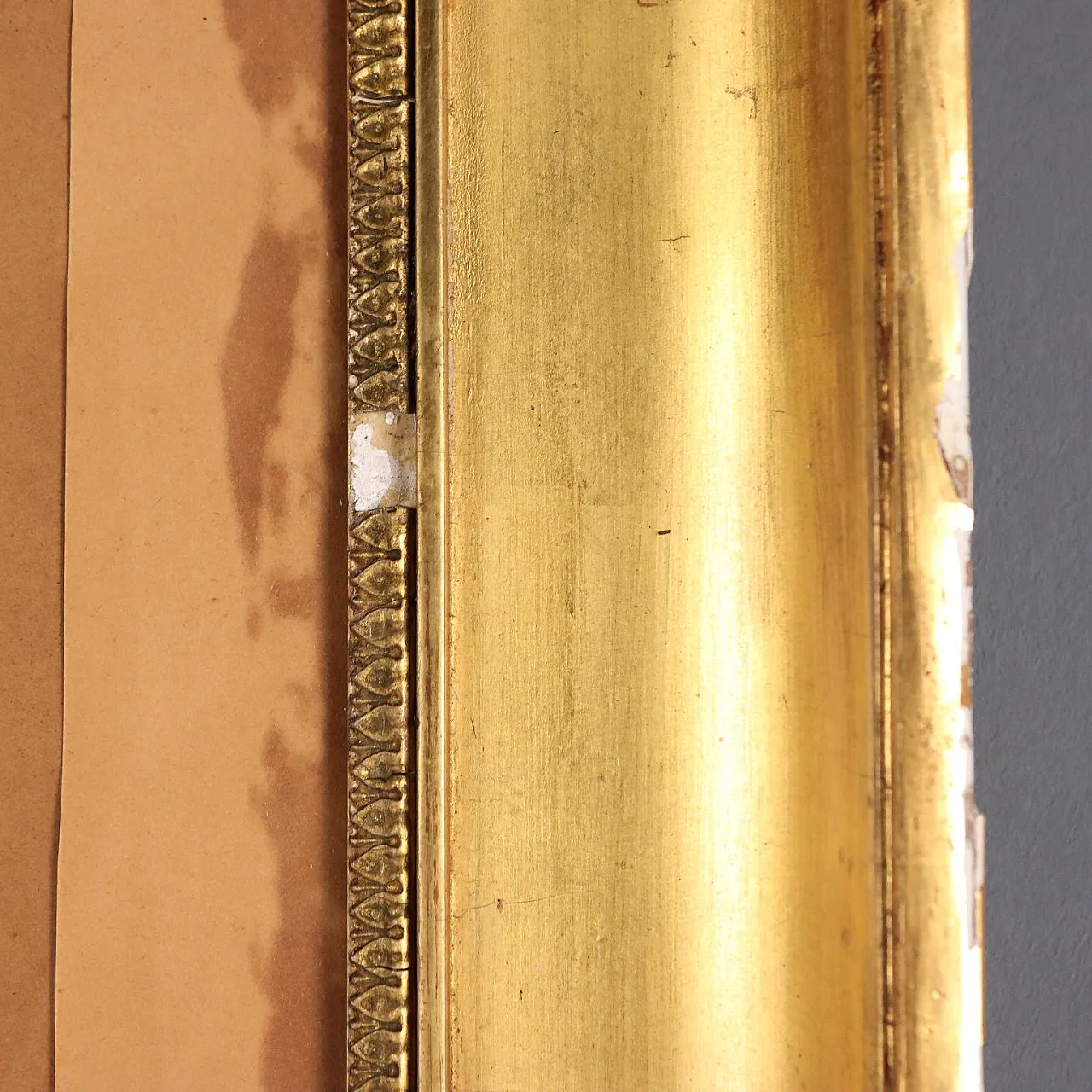Empire frame in golden fir, 19th century 9