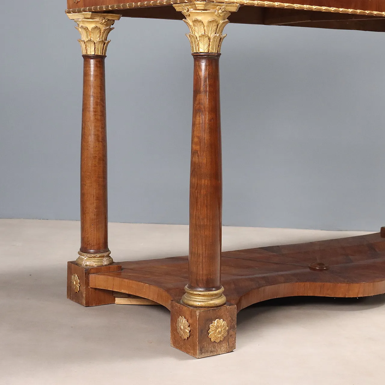 Pair of Empire consoles, 19th century 8