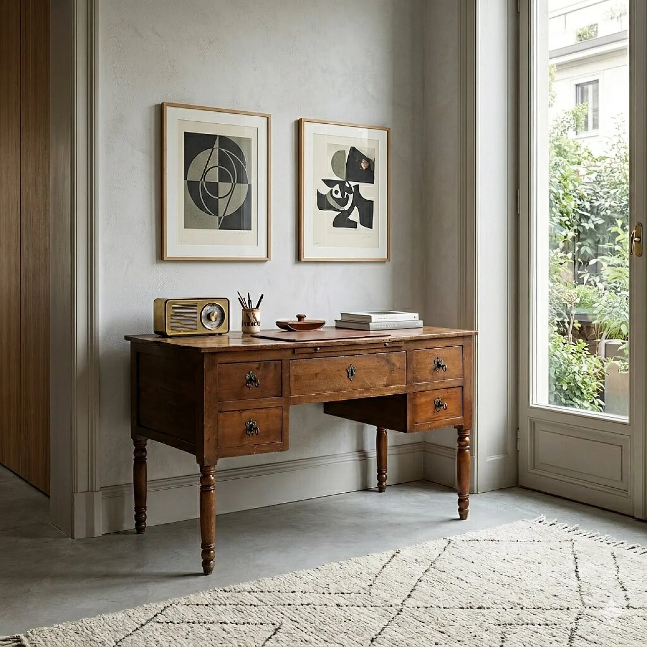 Louis Philippe open desk, 19th century 2