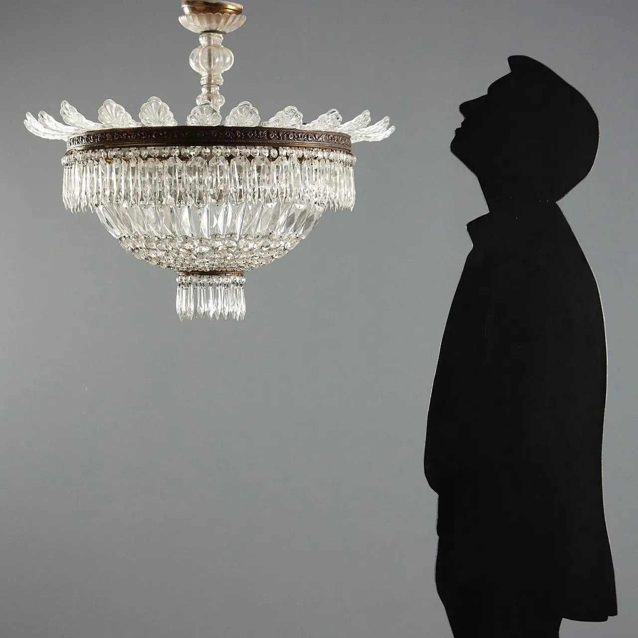 Empire style chandelier, 19th century 2