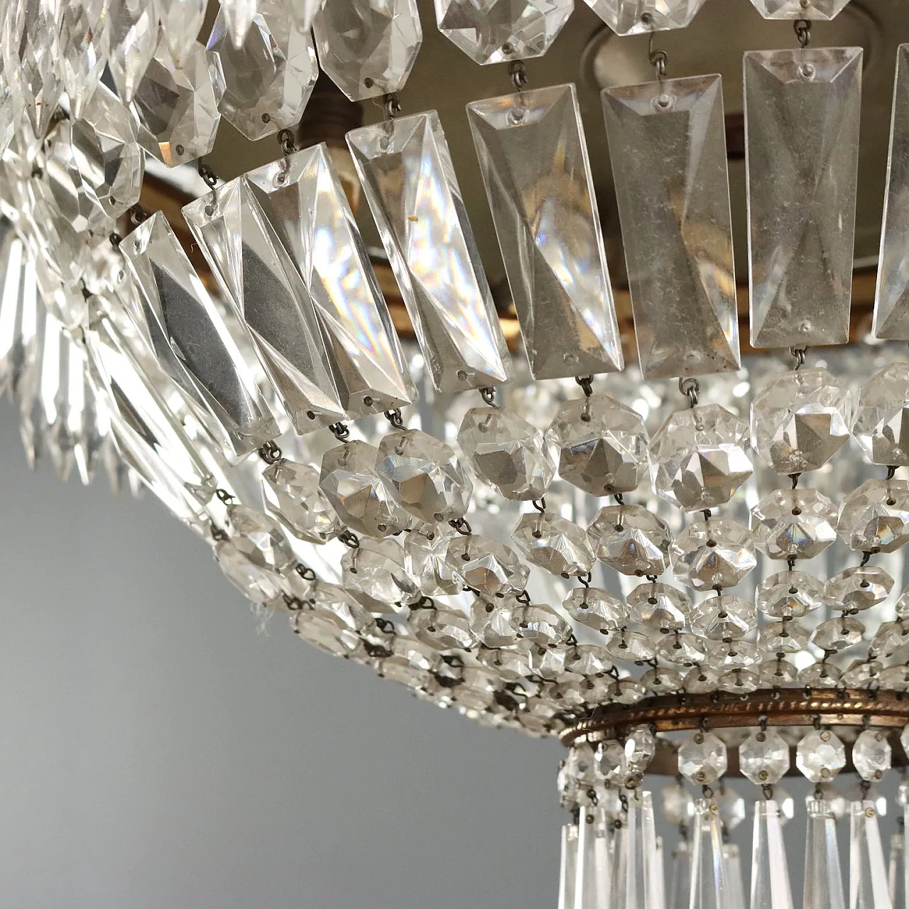 Empire style chandelier, 19th century 6