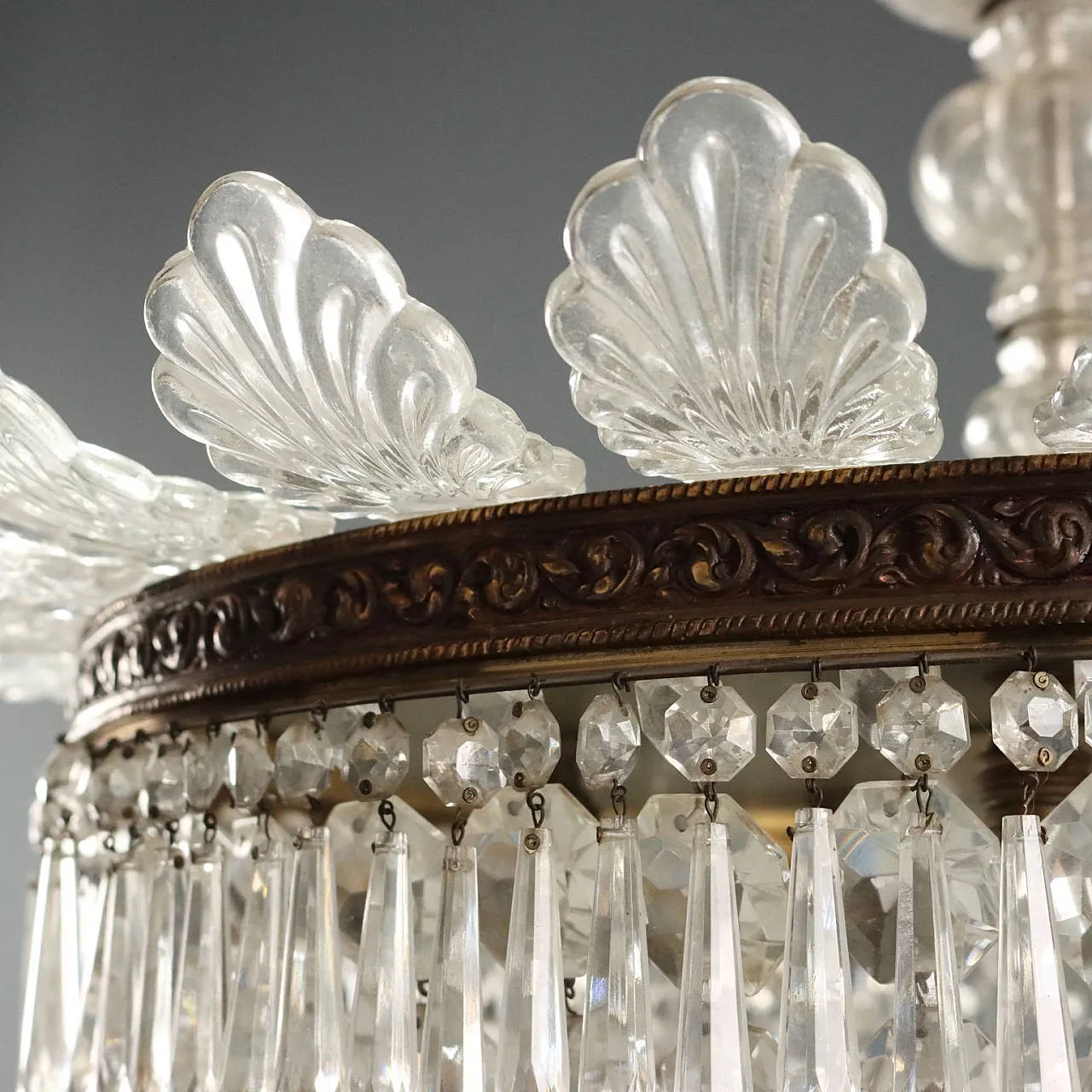 Empire style chandelier, 19th century 7