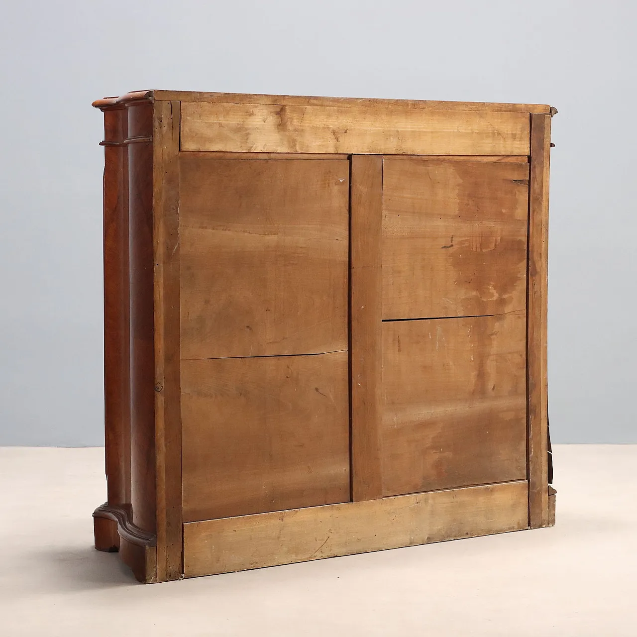 Umbertina sideboard in walnut and walnut root, 19th century 10