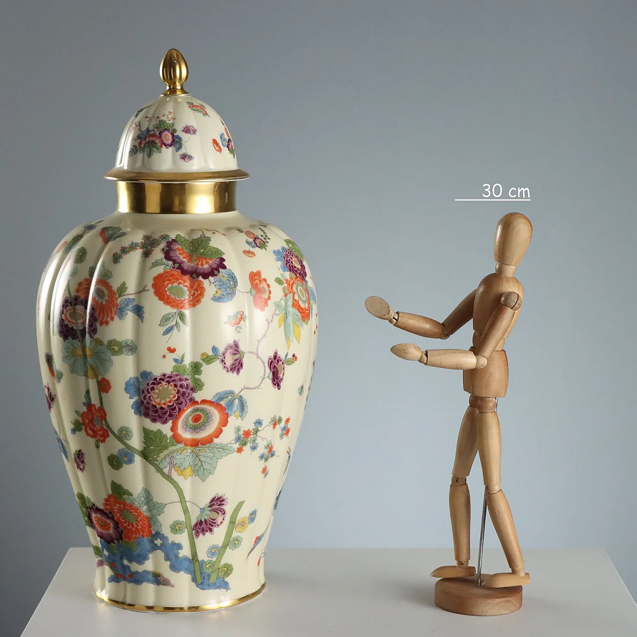 Potiche in Thomas Manufacture porcelain, 20th century 2