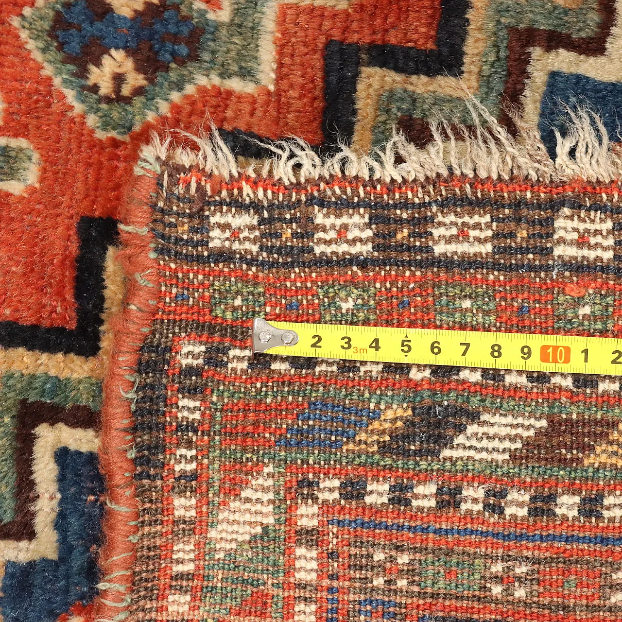 Afshar rug in cotton and wool, 20th century 7