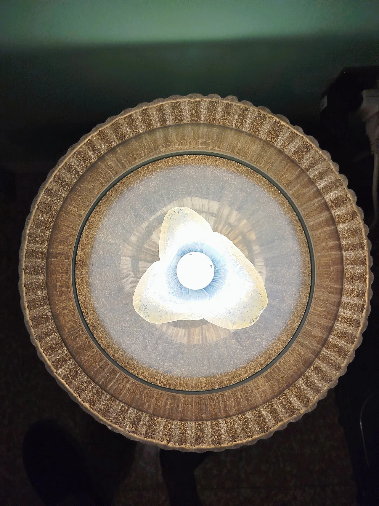 Murano glass table lamp, 70s 3