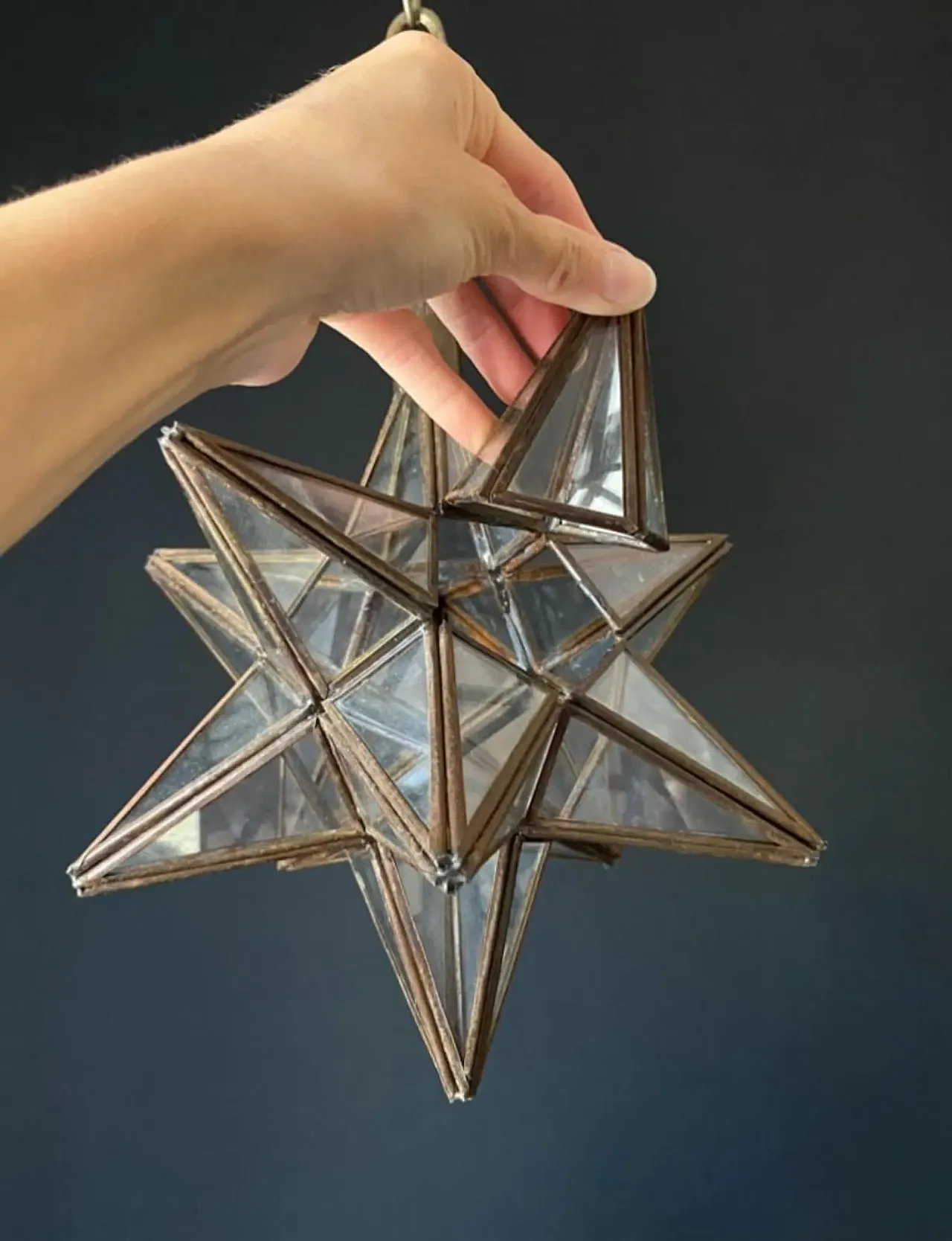 Pair of star lights, 1960s 3