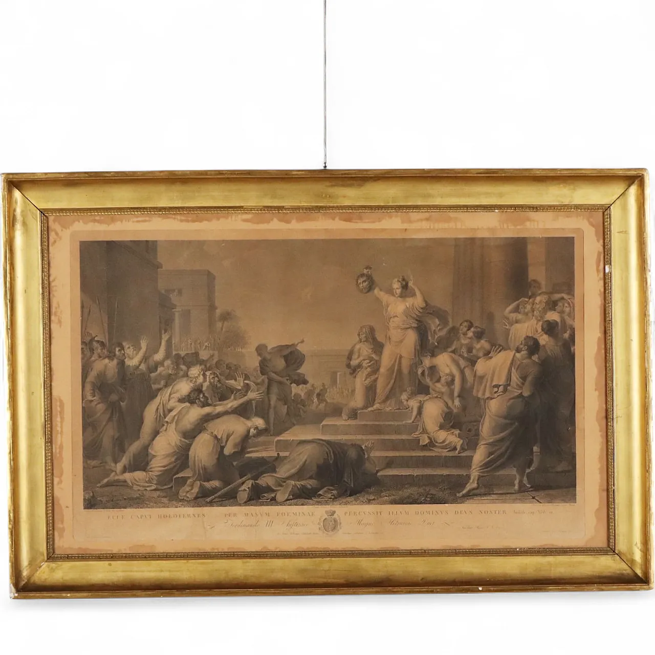 Empire frame in golden fir, 19th century 11