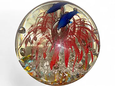 Fermacarte vetro di Murano, metà '900
