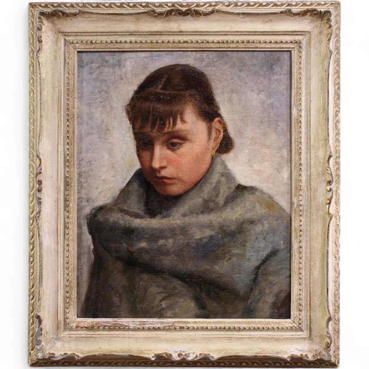Portrait of a woman in Impressionist style, early 20th century 15