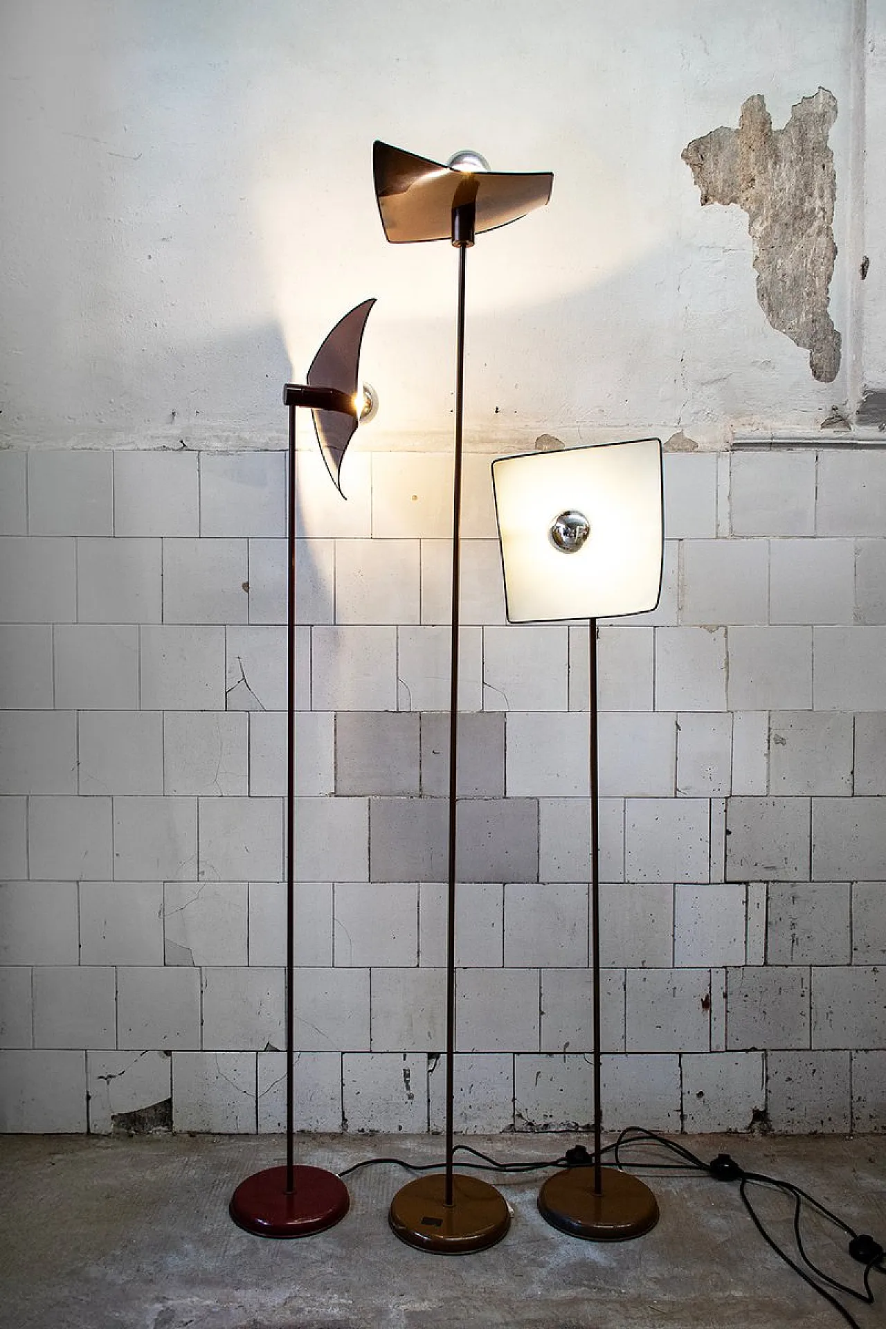 3 Floor lamps from Selenova, 1970s 2