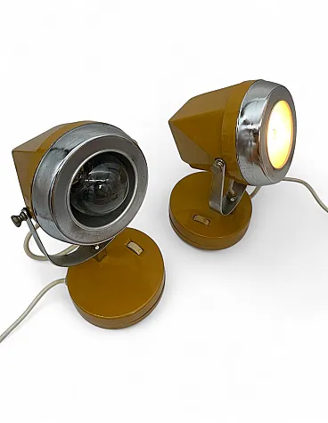 Pair of table lamps attributed to Reggiani, 1970s