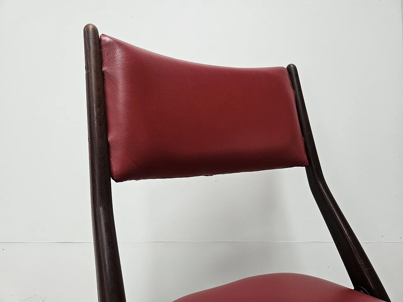 Six chairs by Gaetano and Alessandro Besana, 1960 7