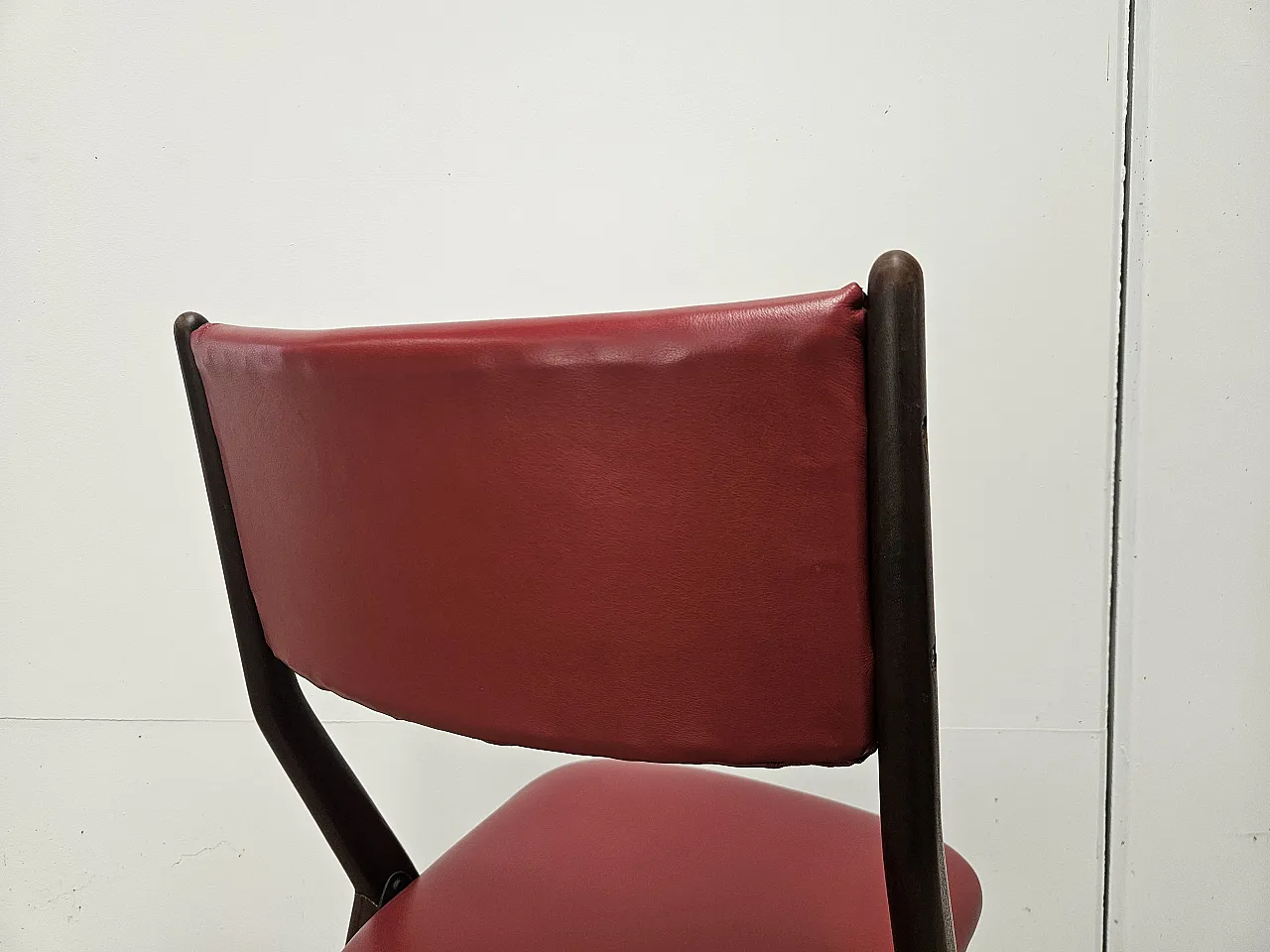 Six chairs by Gaetano and Alessandro Besana, 1960 8