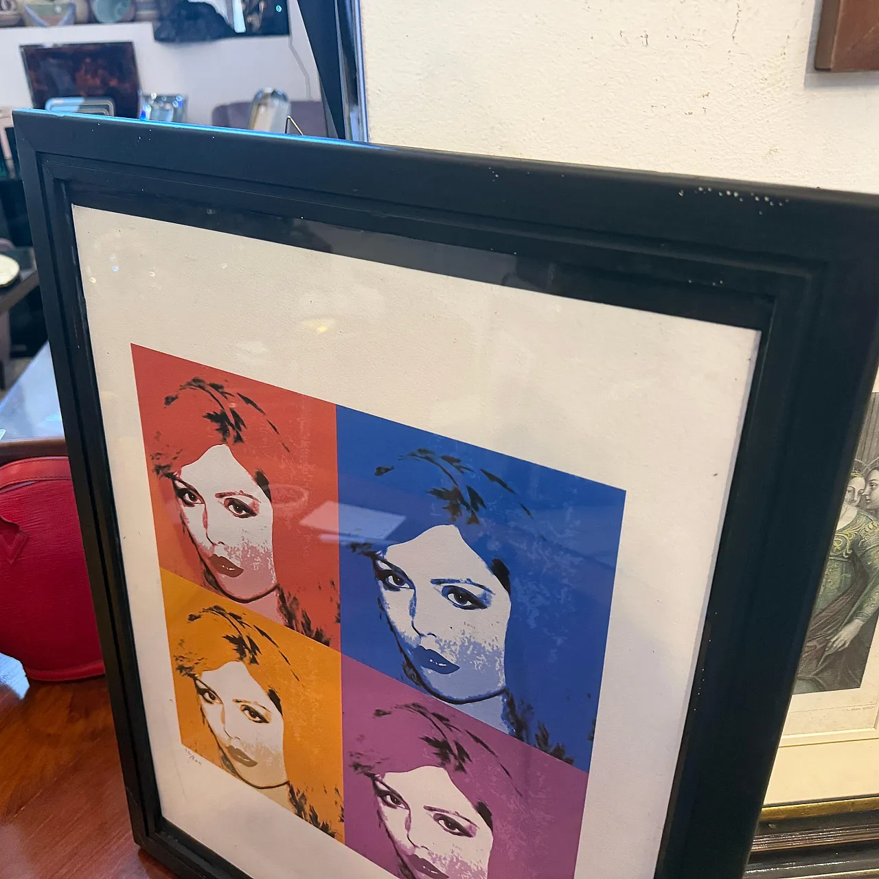 Andy Warhol Pop Art con cornice Debbie Harry 22/200, anni 2000 9