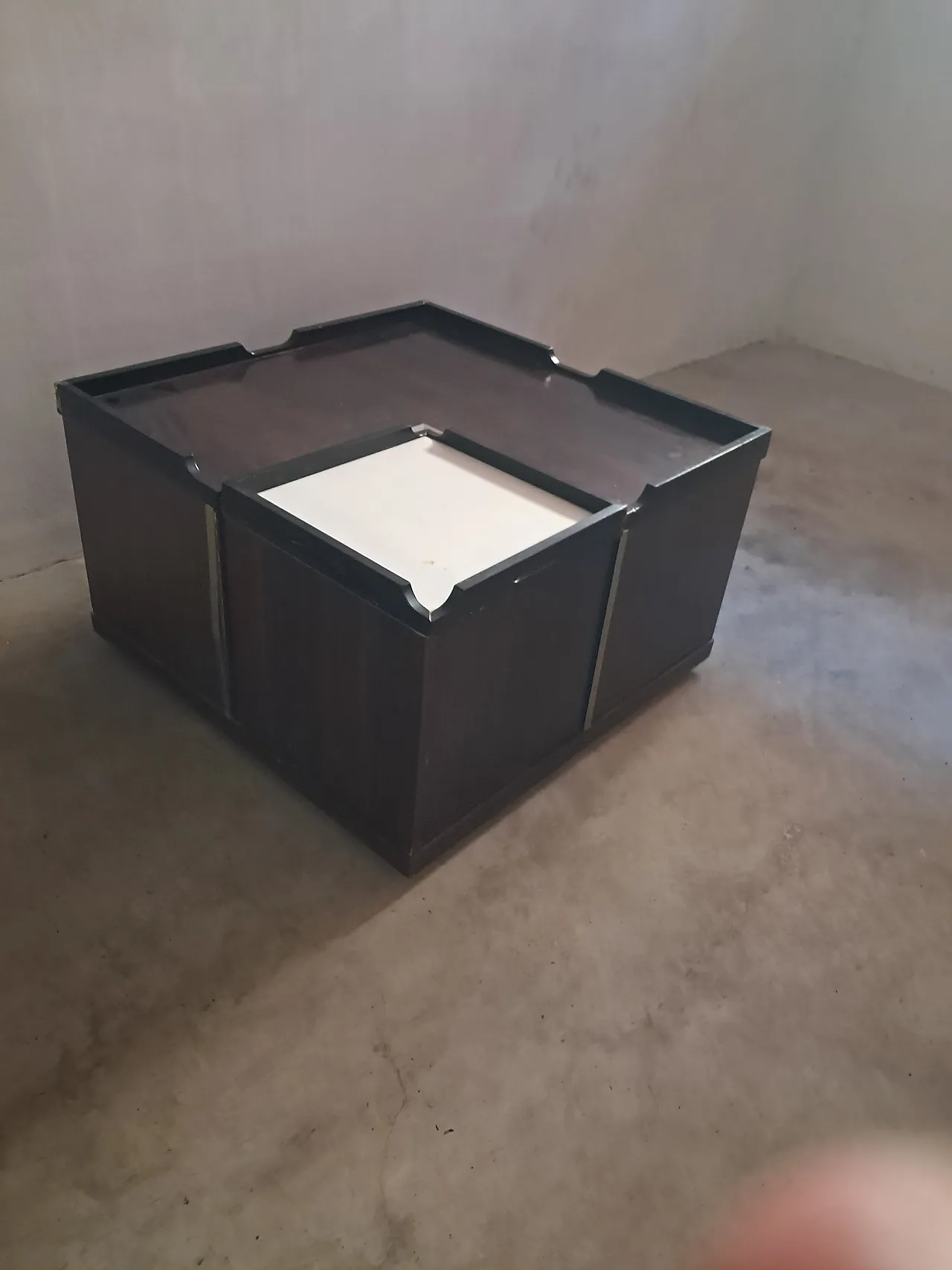 Coffee table with bar Sormani for Fiarm, 1970s 2