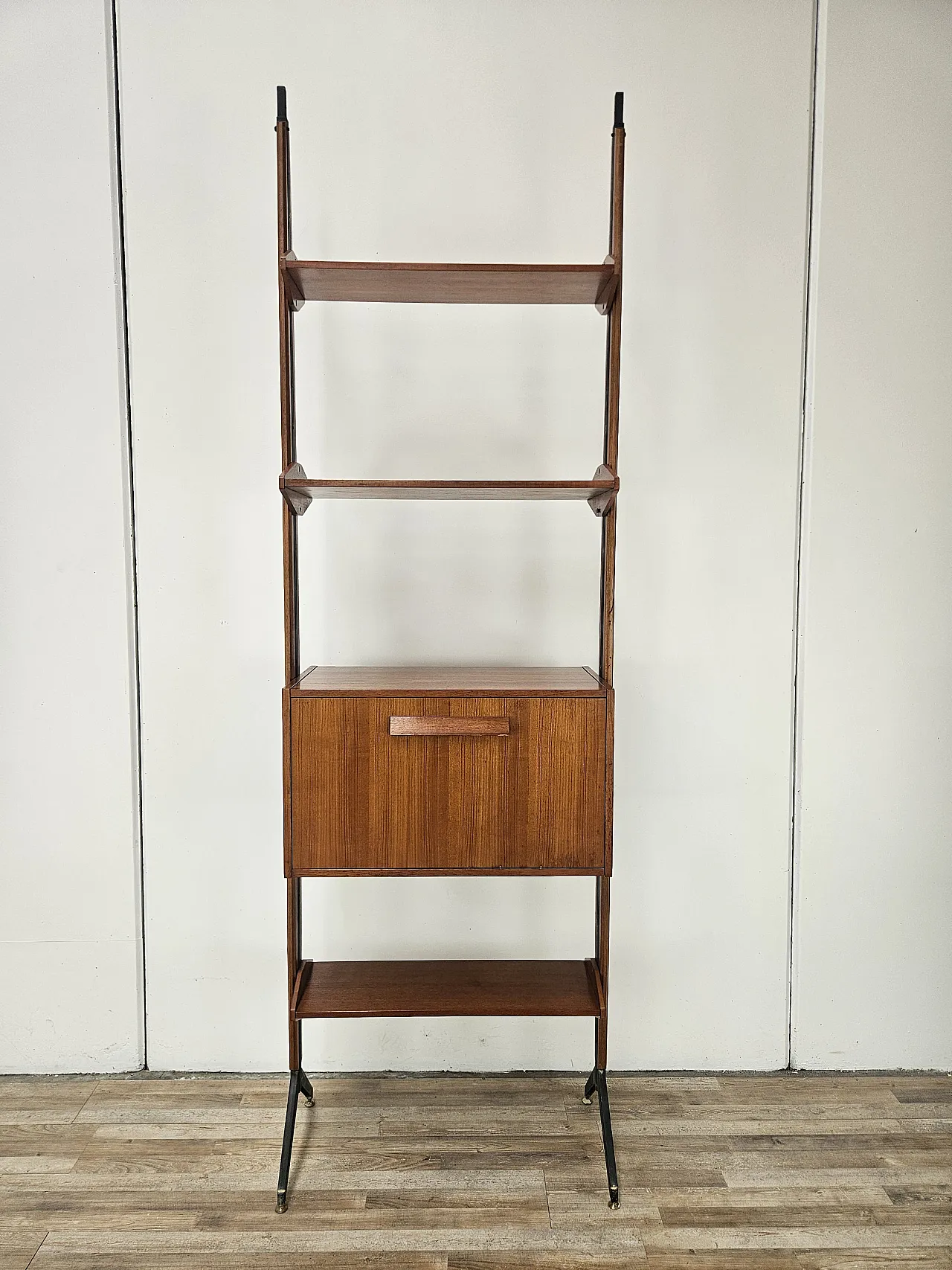 Swedish teak bookcase from the 1960s 1