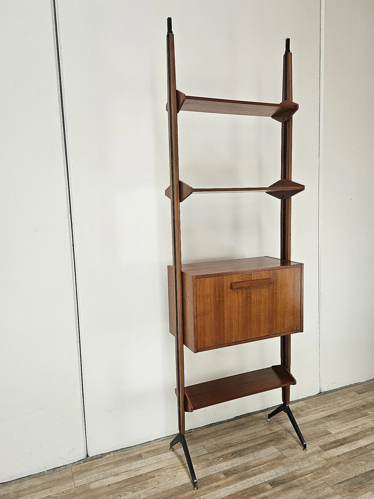 Swedish teak bookcase from the 1960s 3