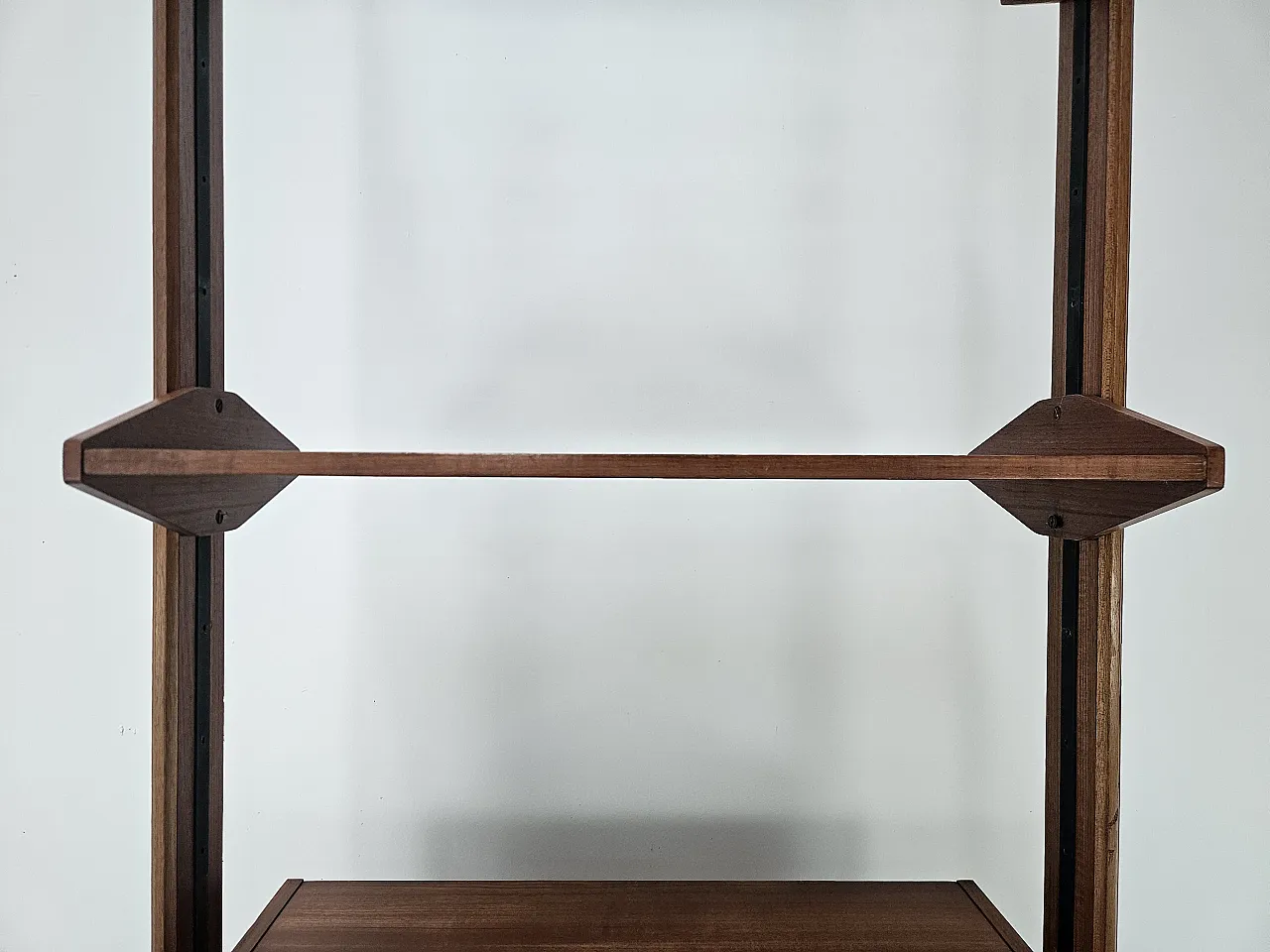 Swedish teak bookcase from the 1960s 5