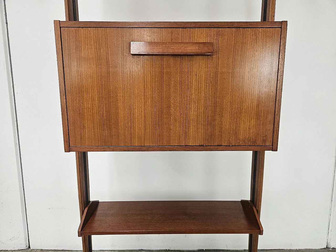 Swedish teak bookcase from the 1960s 7