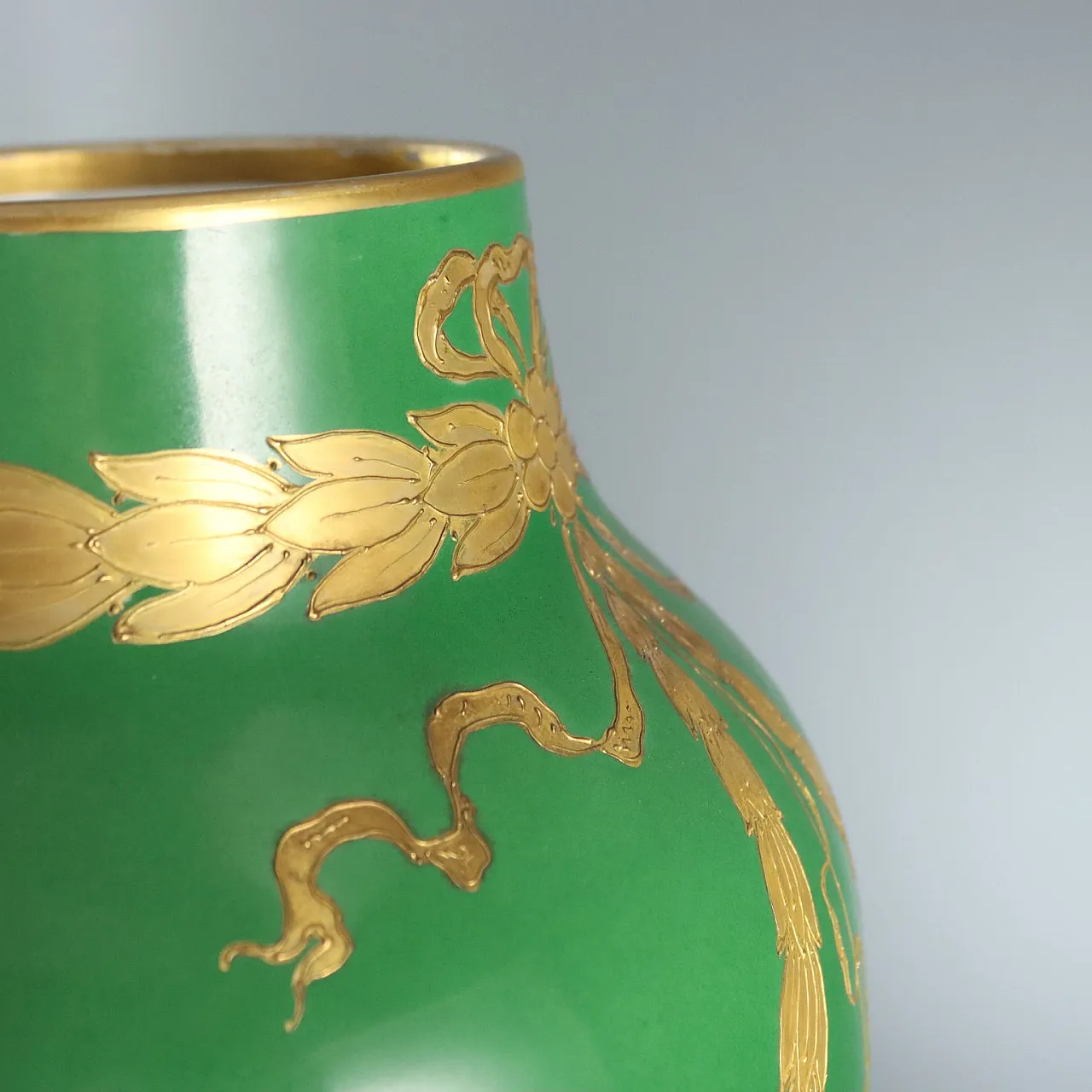 Grande vaso Napoleone III in porcellana, '800 4