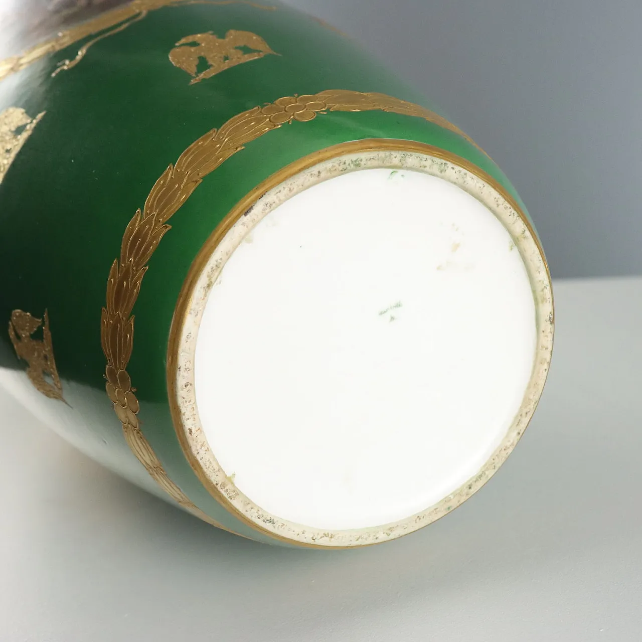 Grande vaso Napoleone III in porcellana, '800 10