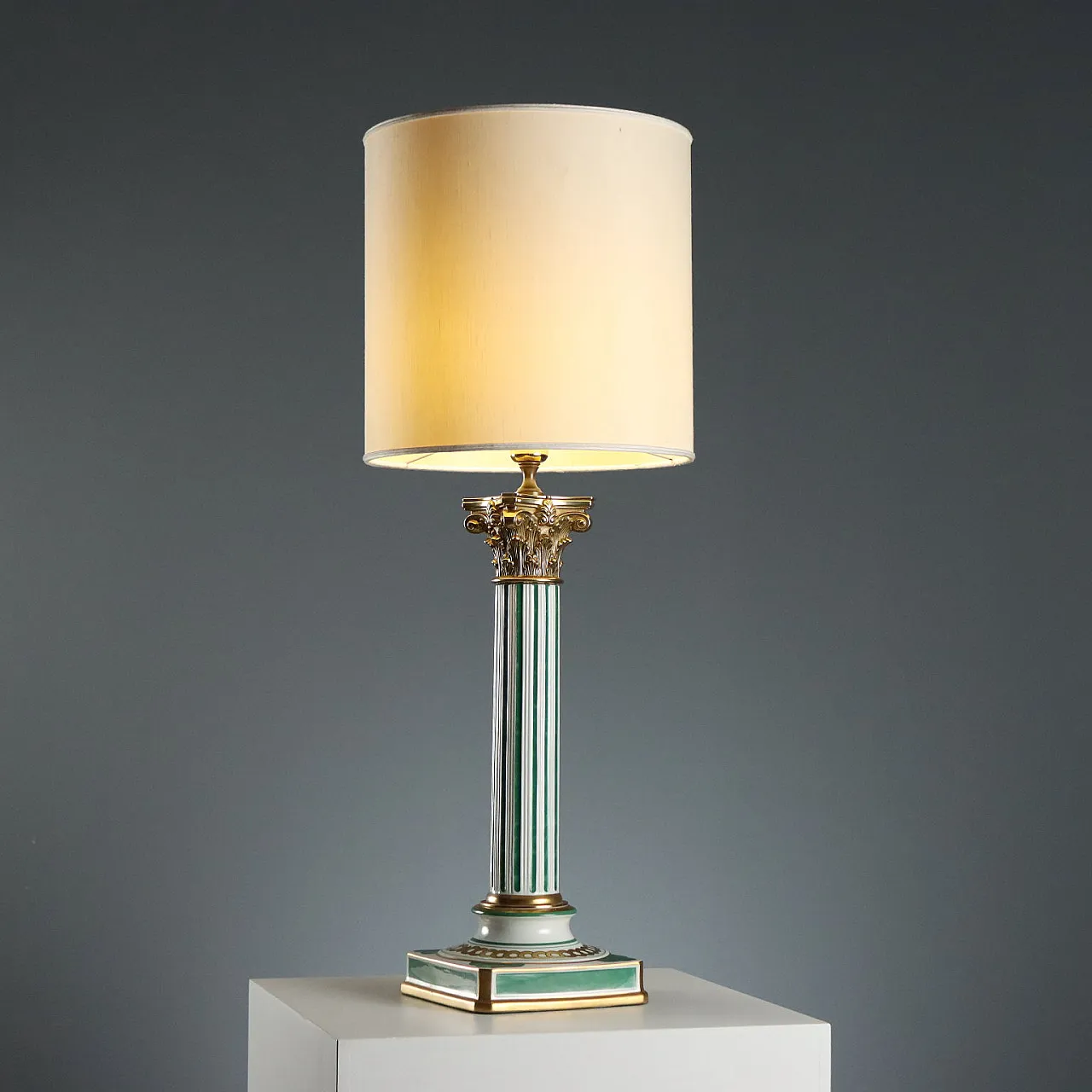 Lampada a colonna, Manifattura Le Porcellane Firenze, '900 1