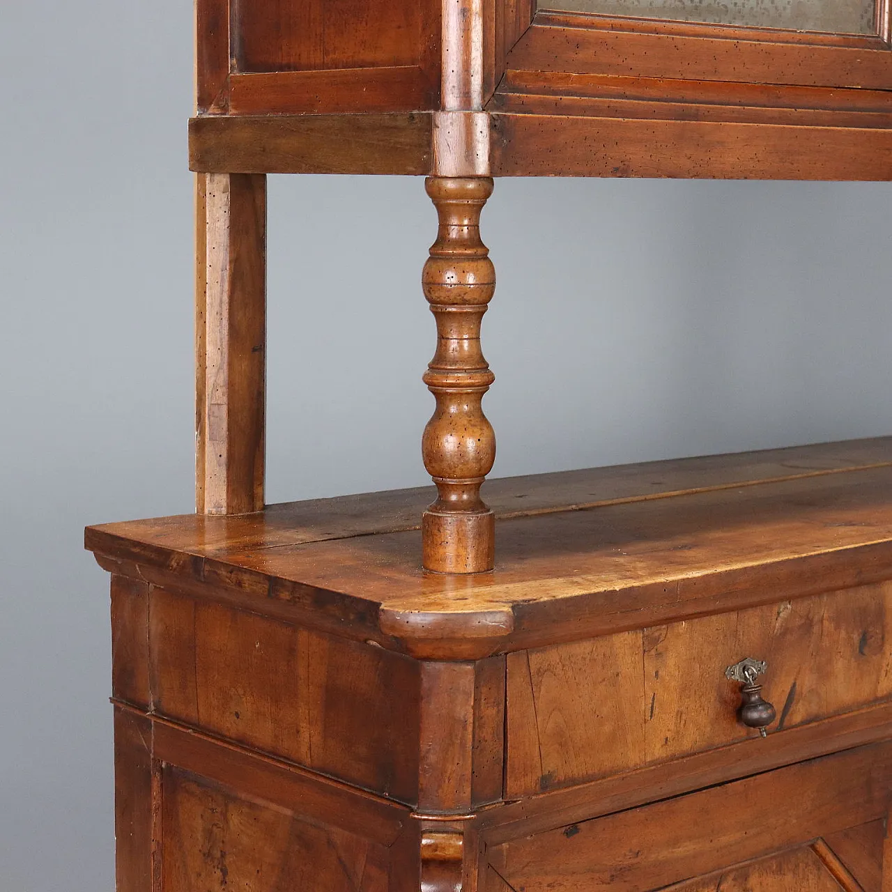 Credenza a doppio corpo Umbertina, '800 6