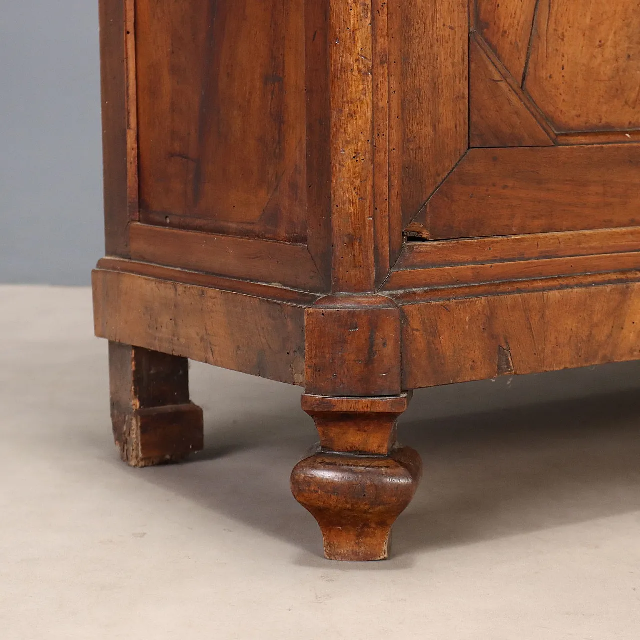 Credenza a doppio corpo Umbertina, '800 9