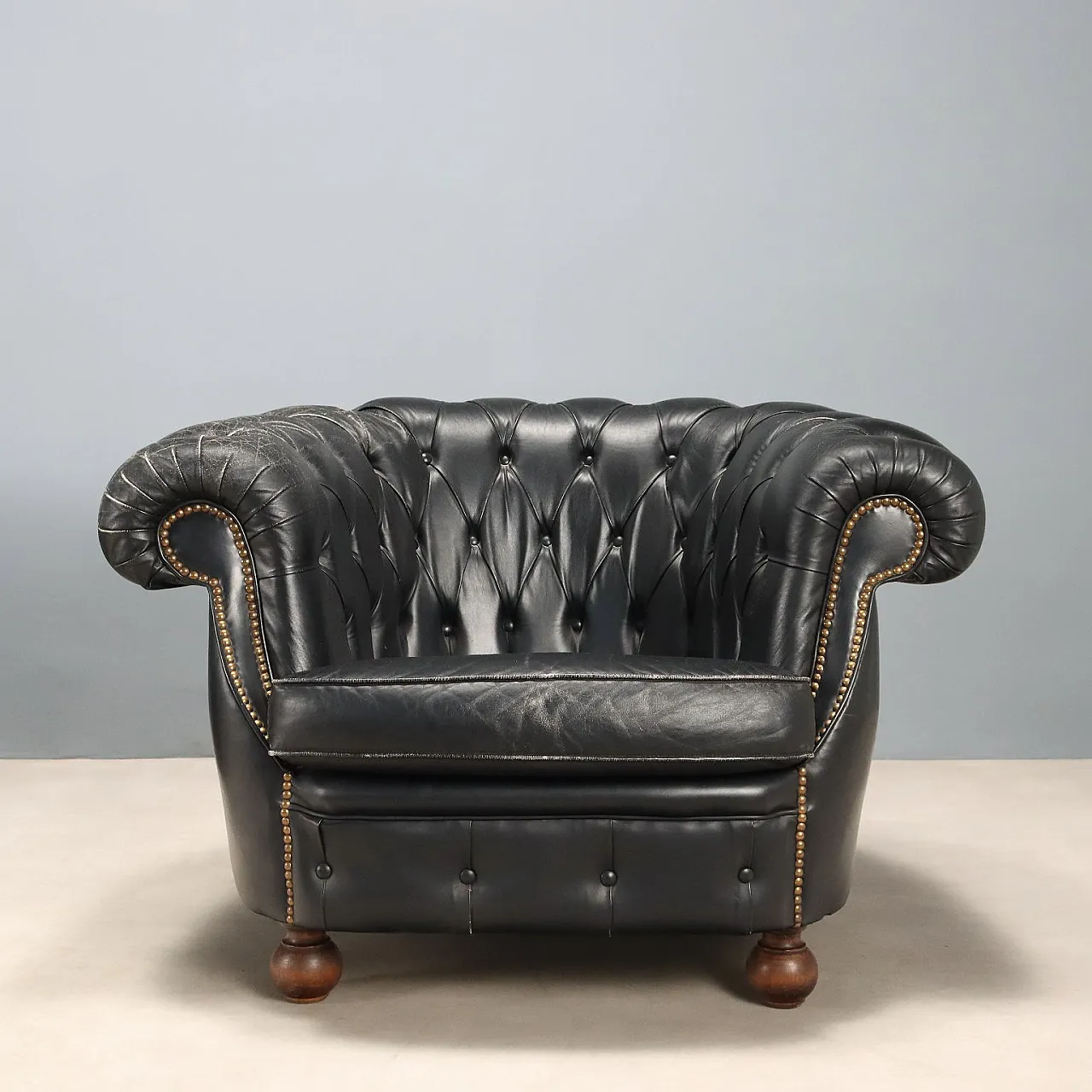 Coppia di poltrone Chesterfield, '900 4