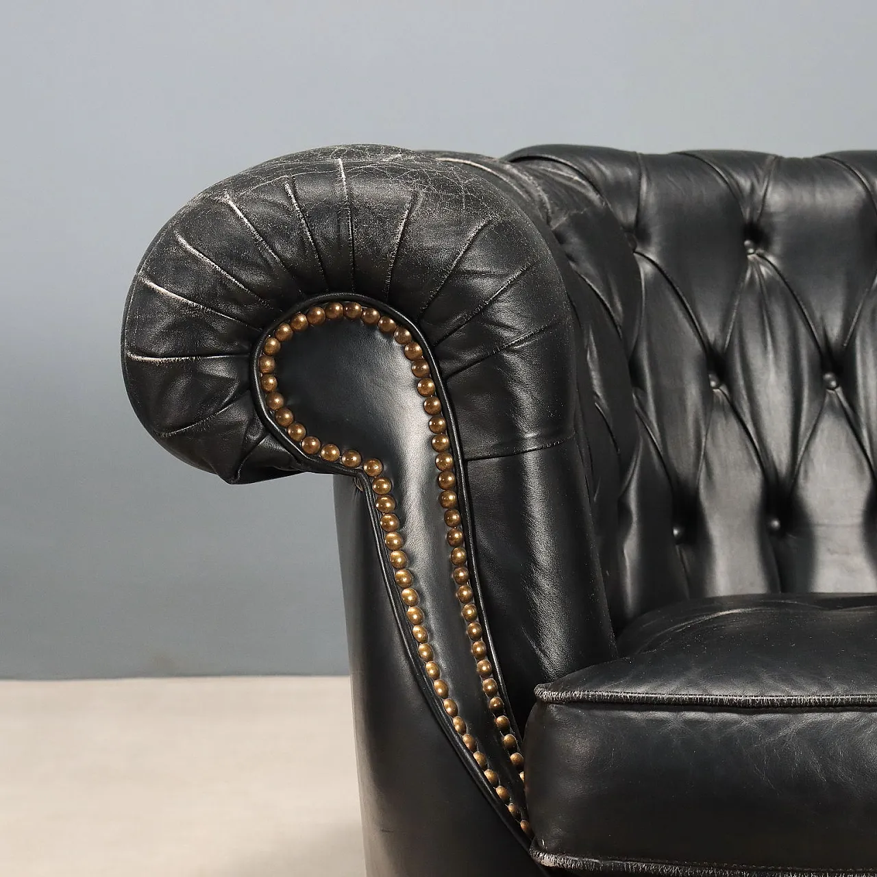 Coppia di poltrone Chesterfield, '900 5