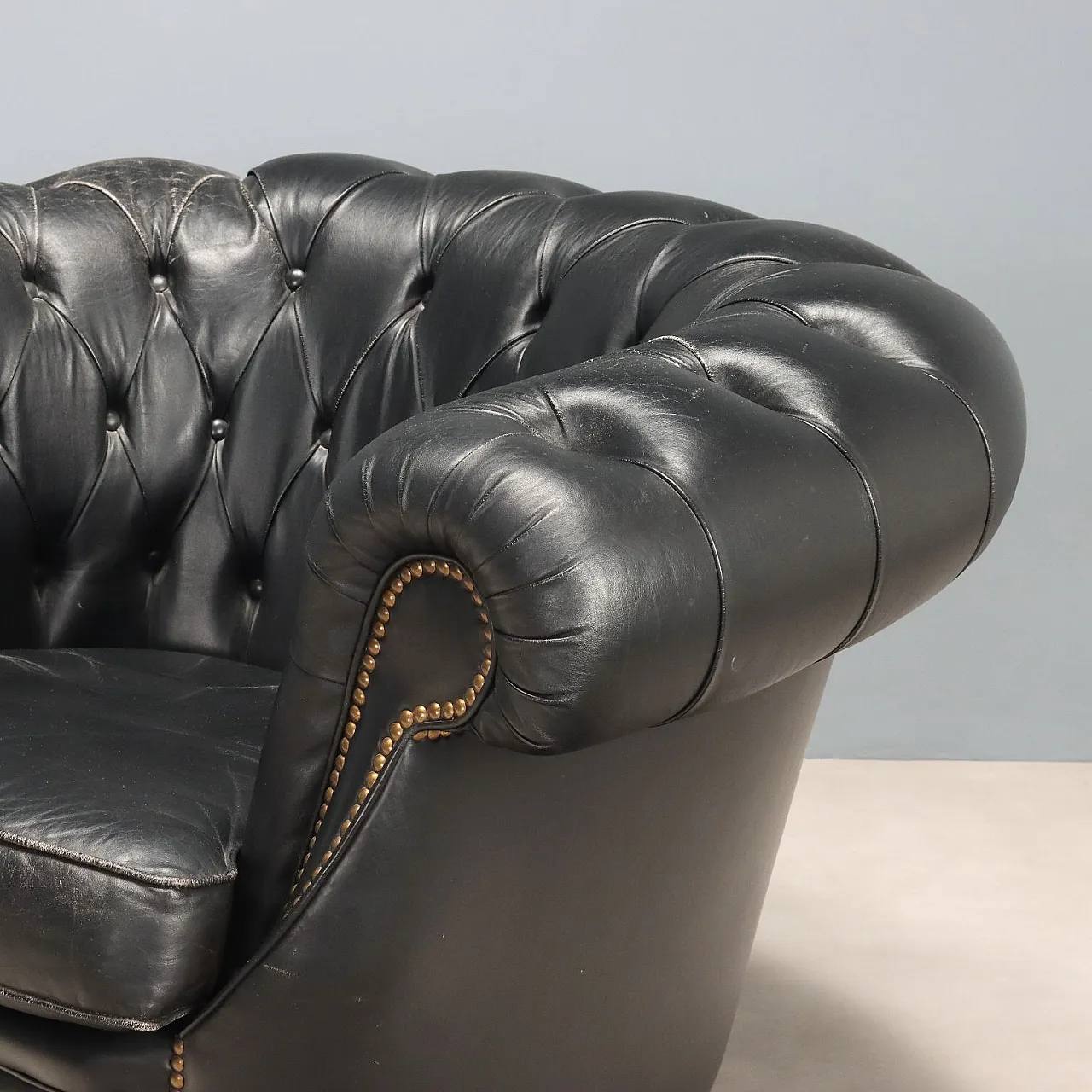 Coppia di poltrone Chesterfield, '900 6
