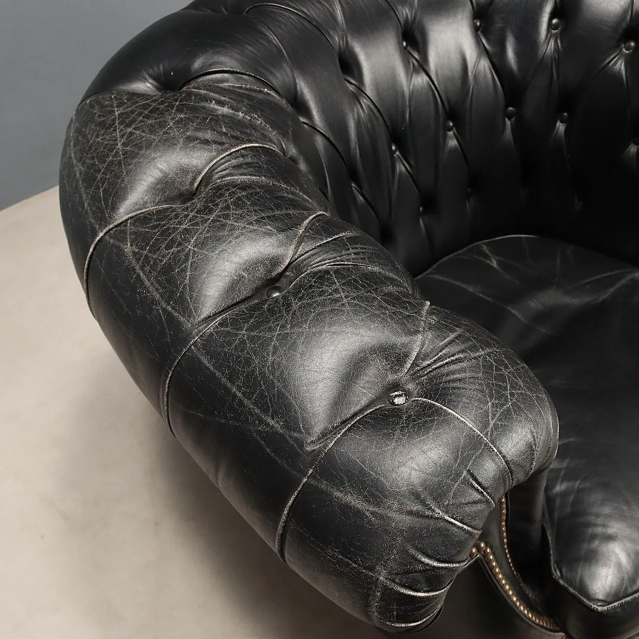 Coppia di poltrone Chesterfield, '900 7