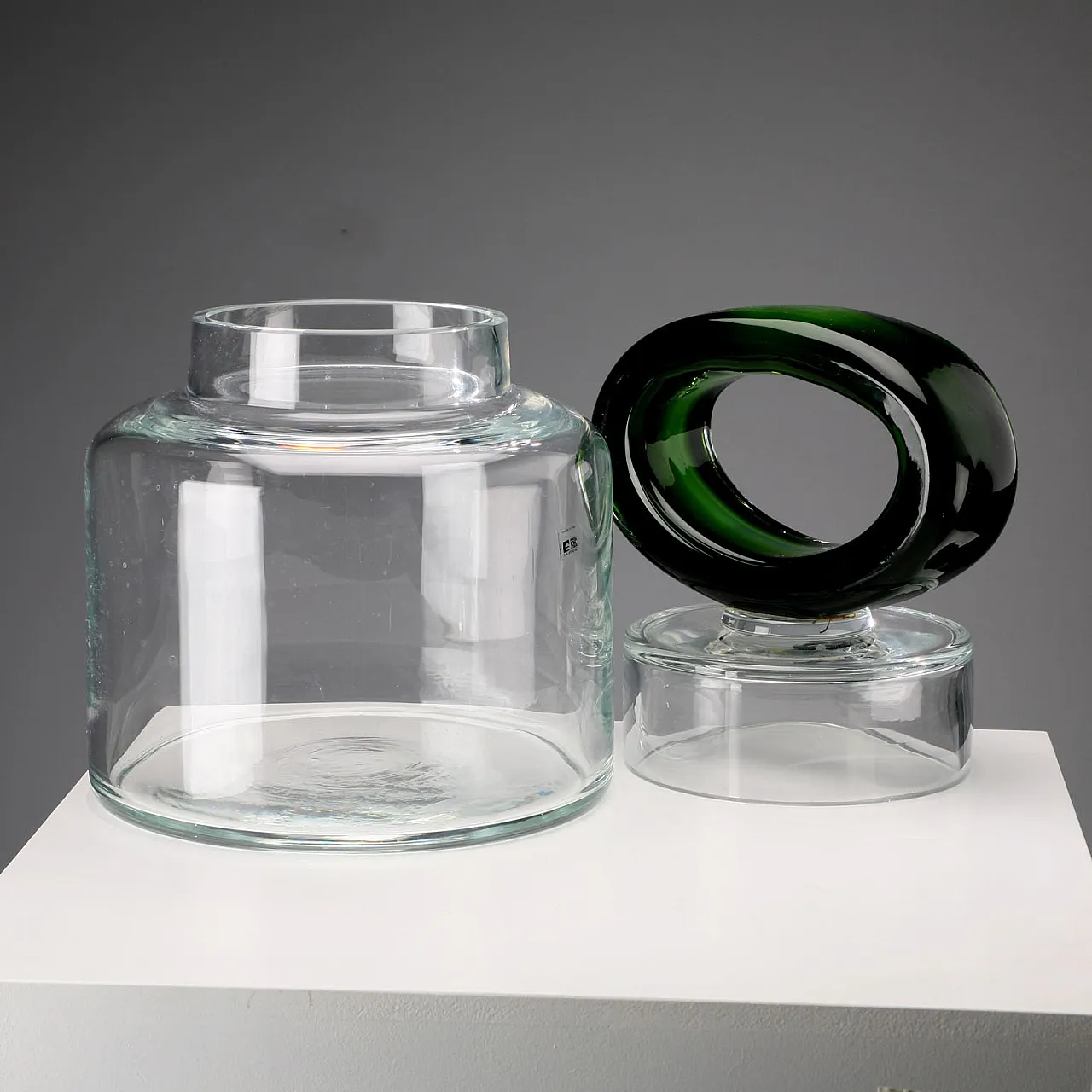 Vaso con coperchio, Vetreria Fratelli Toso Murano, '900 4