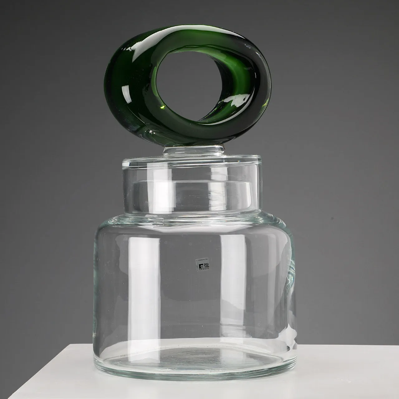 Vaso con coperchio, Vetreria Fratelli Toso Murano, '900 8