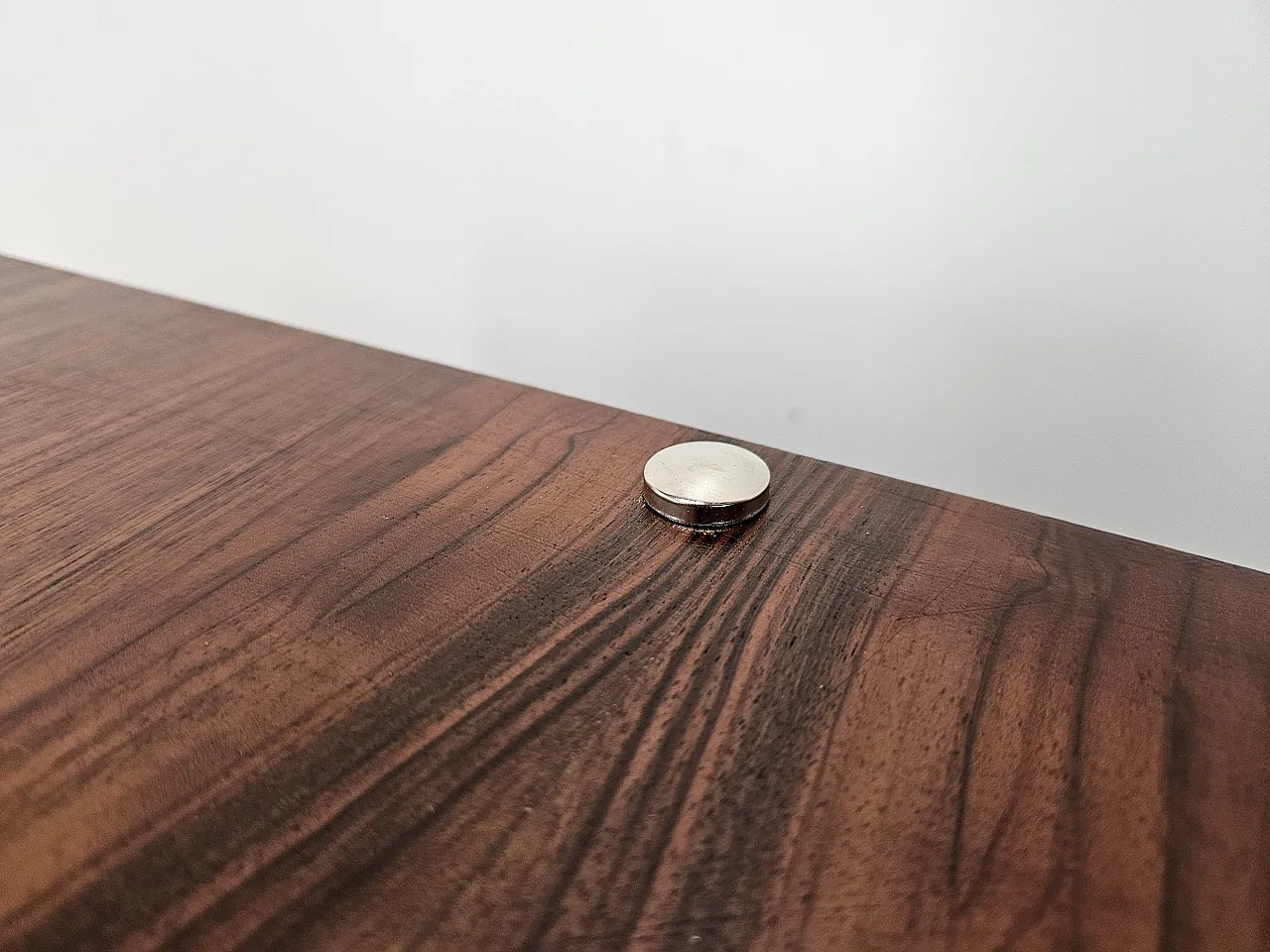 Art Deco dressing table in walnut and blond walnut 8