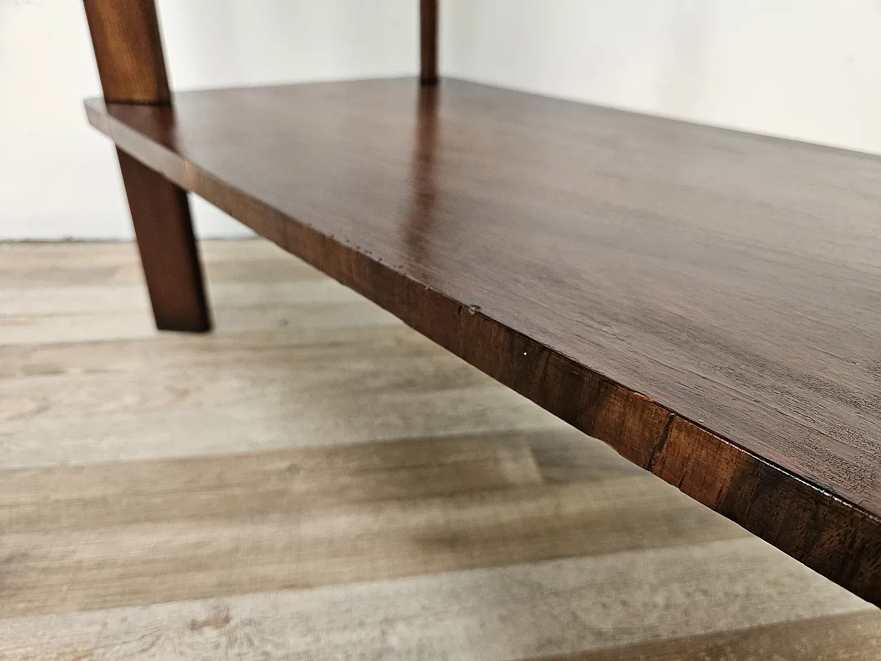 1950s Art Deco coffee table in walnut 14