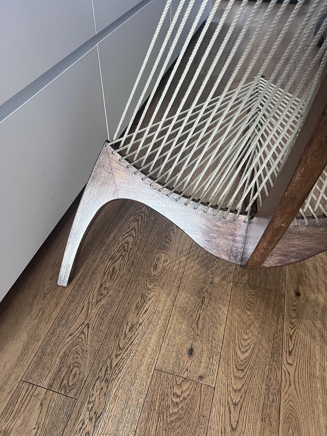 Harp or Arpa designer armchair by Jorgen H. in Brown, 1960s 11