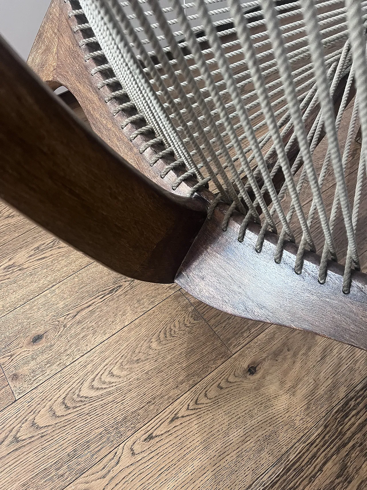 Harp or Arpa designer armchair by Jorgen H. in Brown, 1960s 12