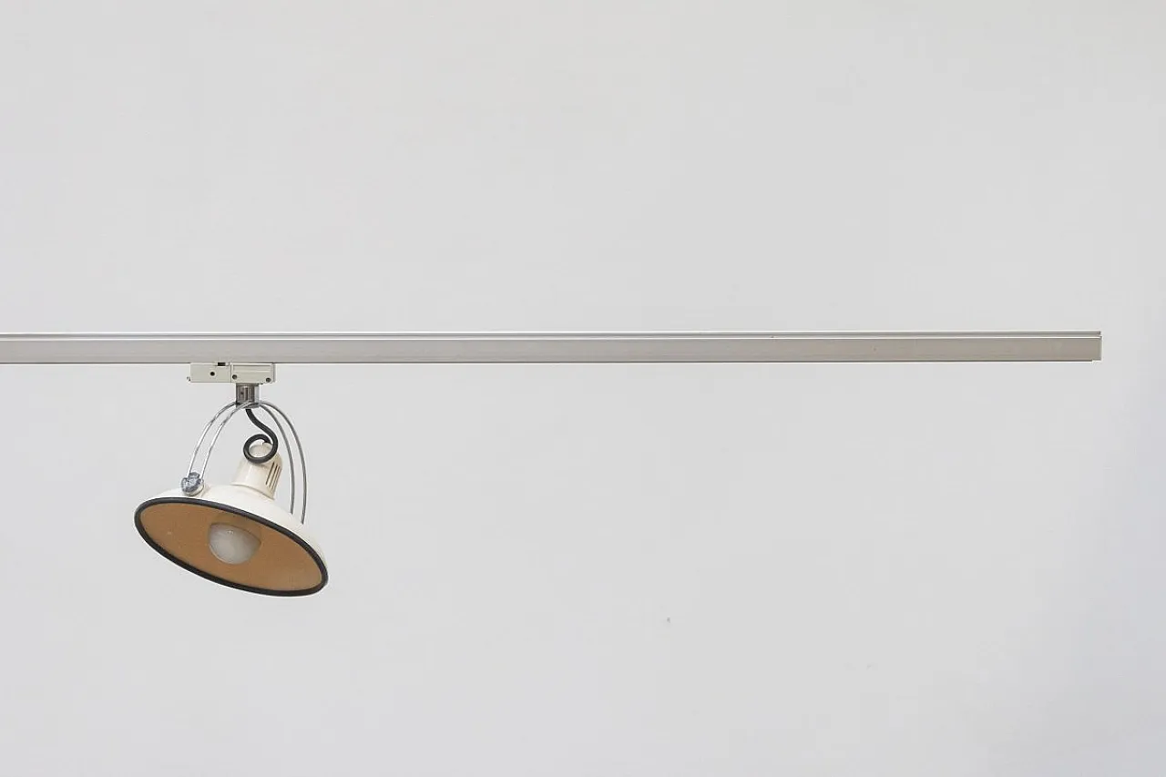 4 Moon lamps from Philip with Track from Nokia, 1980s 5