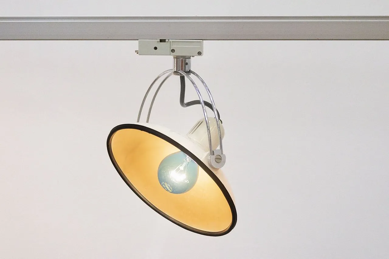 4 Moon lamps from Philip with Track from Nokia, 1980s 6