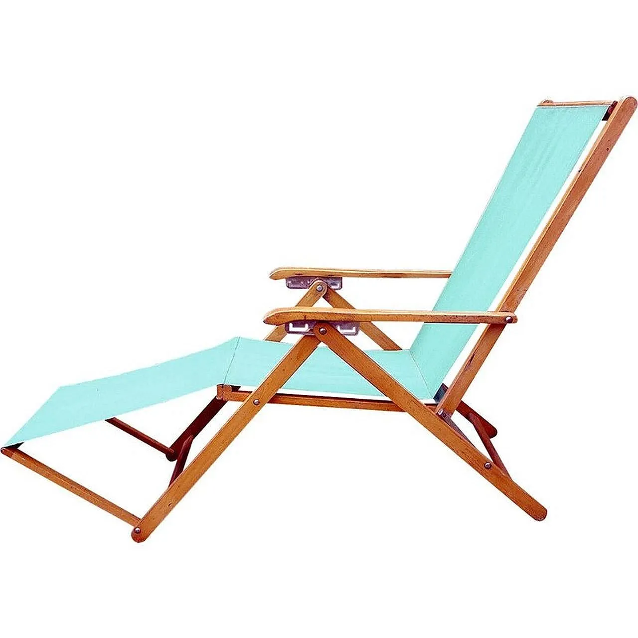 Reguitti Brescia, sedia sdraio da piscina Capri, anni '50 4